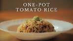 One-Pot Tomato Rice Recipe | Easy Lazy Dinner Recipe