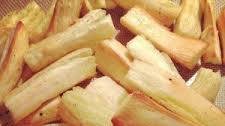 Oven Baked Yuca Fries with Easy Garlic Aioli