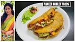 Paneer Millet Tacos|Cook with Comali Recipes|Roshini’s ...