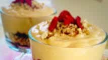 Persimmons Tofu Parfait