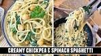 Possibly the BEST Vegetarian Pasta | Creamy Chickpea & ...