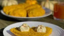 Pumpkin Scones with Whipped Pumpkin Spice Butter