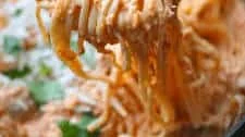 Roasted Red Pepper & Goat Cheese Alfredo