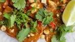 Sacha Mirels | Crispy Tofu with Peanut Sauce This tofu recipe ...