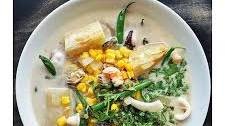 Seafood, Yucca And Coconut Milk Stew