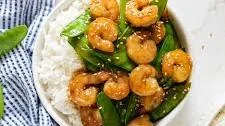 Shrimp And Snow Pea Stir Fry