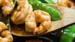Shrimp and Snow Peas Stir Fry | rice, shrimp | Sweet and ...