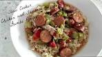 Slow Cooker Chicken and Sausage Gumbo Recipe