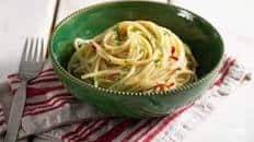 Spaghetti aglio, olio e peperoncino facili