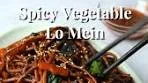 Spicy Vegetable Lo Mein Recipe