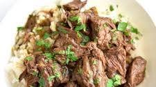 Stew Beef and Rice