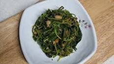 Stir-fried vegetables with vegetables