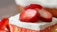Strawberry Shortcake Poke Cake Recipe