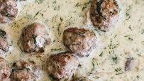Swedish Meatballs with Dill Sauce