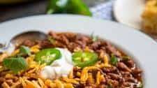 Tex Mex Chili Con Carne