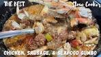 The BEST Slow Cooker Chicken, Sausage, and Seafood ...