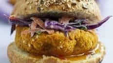 Vegan Chickpea and Millet Burger
