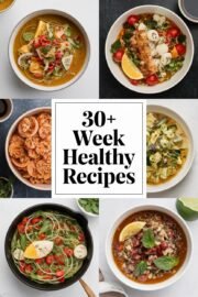 30+ Delicious Weeknight Healthy Recipes You’ll Love to Make and Eat! – week healthy recipes
