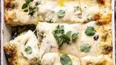 White Pesto Lasagna