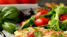 Zucchini Noodle Caprese Lasagna