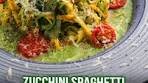 Zucchini Spaghetti | Carb-Free Pasta Recipe | Zucchini ...