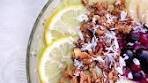 • Yogurt bowl & smoothie bowl • 🍋🥑 Ingredients : Granola ...