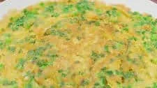 10-Minute Scallion Omelette Recipe