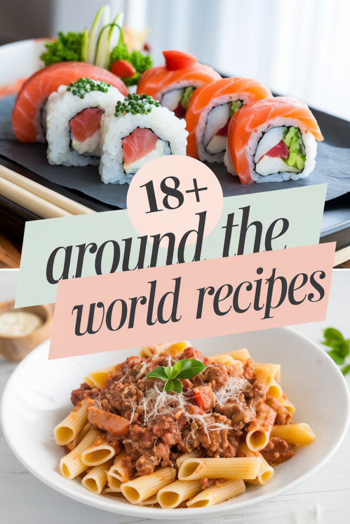 18+ Simple Around the World Recipes You Can Make Today for a Tasty