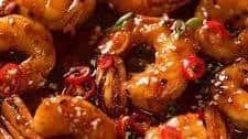 Asian Chilli Garlic Prawns (Shrimp)