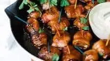 Bacon Wrapped Water Chestnuts
