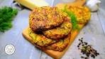 Baked Zucchini Cheese Fritters