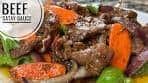 Beef Stir Fry With Satay Sauce | Juicy and Tender Beef And ...