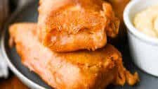 Beer Battered Cod with Sriracha Tartar Sauce