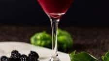 Blackberry Basil Sour