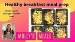 BREAKFAST MEAL PREP - chicken apple sausage breakfast ...