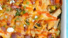 Buffalo Chicken Casserole (keto + low carb)