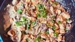 Butter Garlic Mushroom Chicken