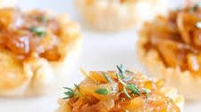 Caramelized Onion Tartlets with Brie