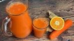 CARROT AND GINGER JUICE || DRINK FOR GLOWING SKIN ...