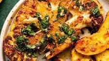 Cauliflower Steaks with Chimichurri