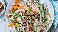 Celeriac and apple slaw