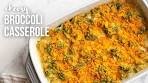 Cheesy Broccoli Casserole | The Recipe Rebel
