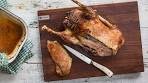 Christmas Goose with Orange stuffing