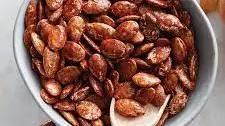 Cinnamon-Maple Roasted Pumpkin Seeds