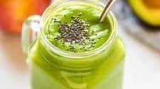 Cleansing Apple Avocado Smoothie