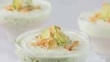Coconut Key Lime Panna Cotta