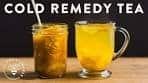 Cold Remedy Tea with Turmeric Ginger Honey Citrus ...