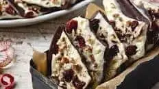 Cranberry Nut Chocolate Bark