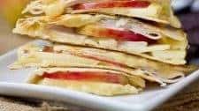 Creamy Apple & Fig Quesadilla