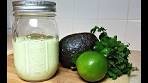 Creamy Avocado Cilantro Ranch Dressing